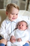 Prince George Snuggles His Baby Sister Charlotte in Newly Released Photos!