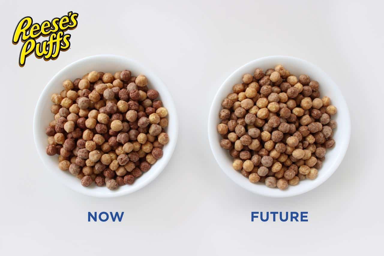 Reeses-Puffs now and in the future