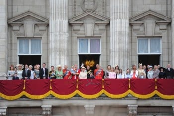 The Queen attends Trooping the Colour, accompanied by other senior Royals, at Horse Guards Parade