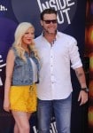 Tori Spelling and Dean McDermott attend the Inside Out Premiere