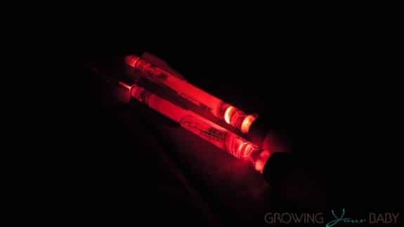 ZING Firetek rocket glow in the dark missiles