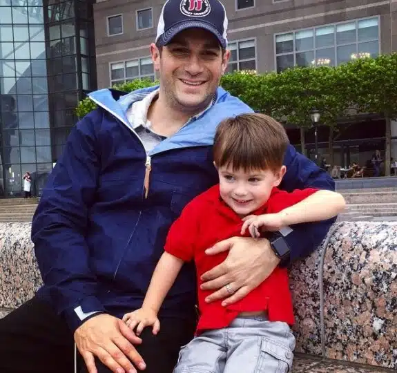 david bugliari with son Milo - Father's Day