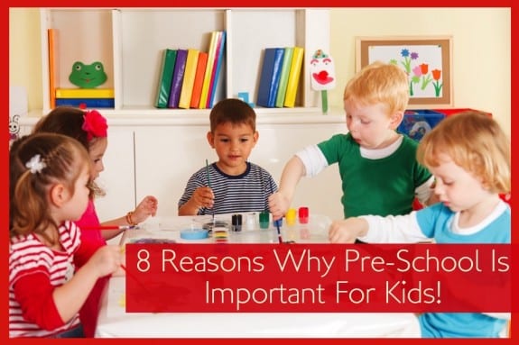 kids playing at pre-school