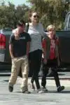 Angelina Jolie at Toys R Us With Kids Shiloh and Pax