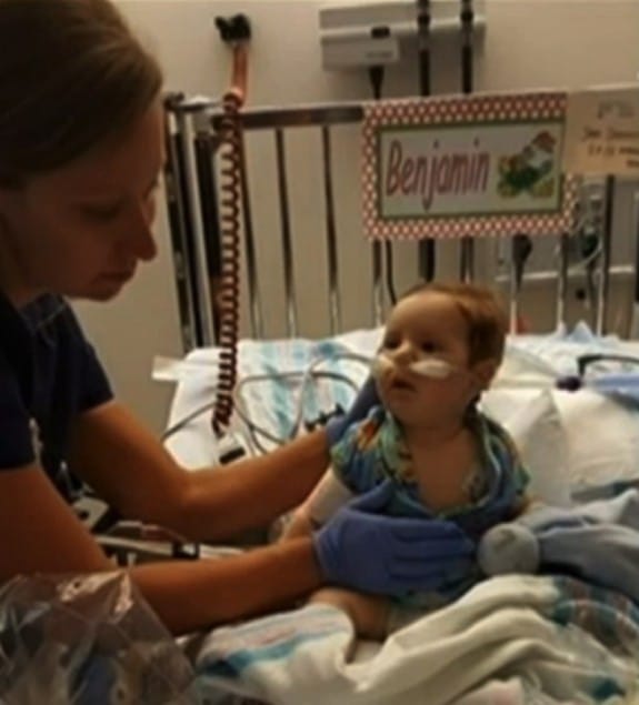 Baby struck with Botulism - Benjamin Shell