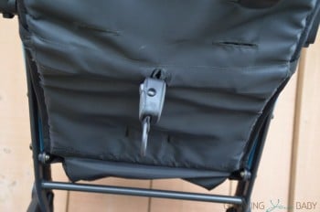 GB Qbit Stroller - seat recline tether