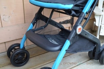 GB Qbit Stroller - storage