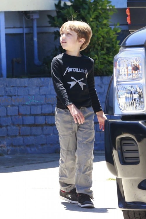 Knox Jolie Pitt at his birthday party