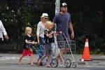 Liev Schreiber & Naomi Watts Out In NYC with sons Sasha and Samuel