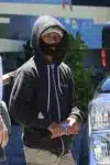 Pax Jolie pitt leaves his brother and sister's birthday party
