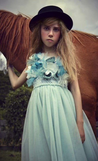 Tutu Du Monde Fall 2015 - storm skies tutu dress