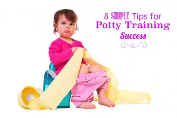 8 simple tips potty training