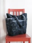 Big City Cool Weekender - Vintage Black Upholstery Canvas - Diaper Bag