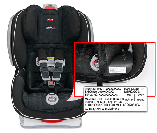 Britax ClickTight Convertible Recall finding your serial number ... Britax ClickTight Convertible Recall finding your serial number ...