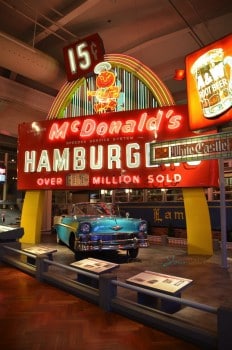 Henry Ford Museum - Vintage McDonalds sign