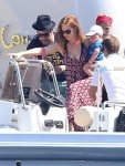 Isla Fisher and Sacha Baron Cohen Vacation In Monaco with son Montgomery