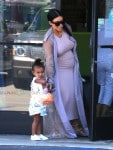 Kim Kardashian with daughter North West