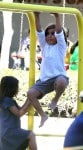 Mason Dash Disick at the park in Malibu