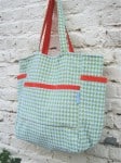 Maxine's Sweet Houndstooth Upcycled Weekender