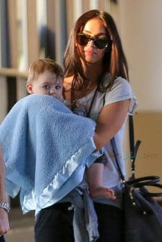 Megan Fox With Son Bodhi