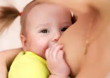 breastfeeding baby