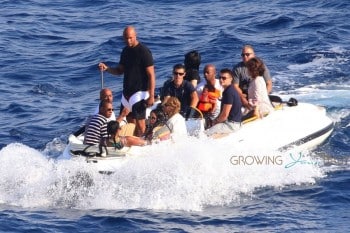 Beyonce and Jay-z in South Italy with Kelly Rowland and Tim Witherspoon