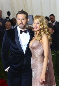 Blake Lively and Ryan Reynolds at MET Costume Gala