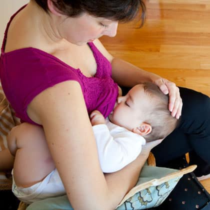 Breastfeeding Football Hold