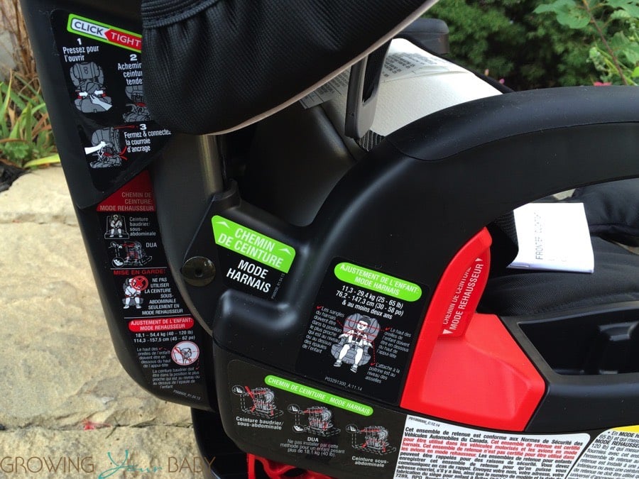 britax frontier clicktight harness 2 booster car seat manual