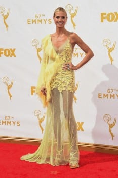 Heidi Klum - 67th annual Primetime Emmy Awards