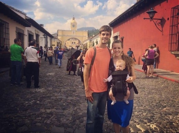 Jill and Derick Dillard with son Israel