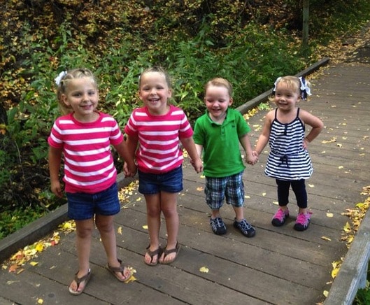 Madison and McKell Wall and Kole and Hallie Bunker