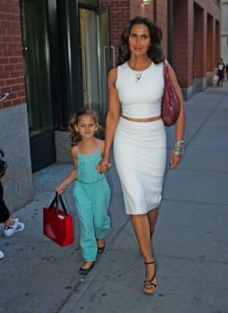 Padma Lakshmi out in NYC with daughter Krishna Lakshmi-Dell
