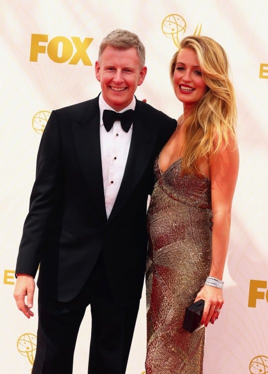 Pregnant Cat Deeley at the 67th annual Primetime Emmy Awards