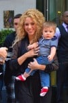Shakira Steps Out In NYC With youngest Son Sasha