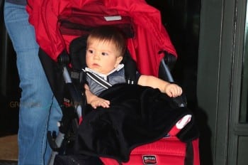 Shakira's youngest Son Sasha out in NYC