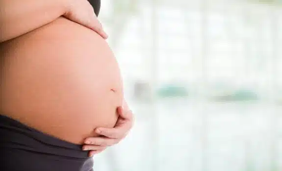 pregnant belly
