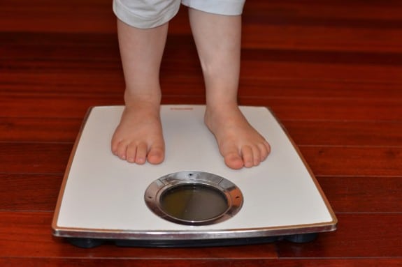 toddler weight