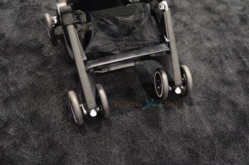 GB Pockit Stroller - front wheels
