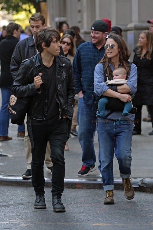 Keira Knightley & James Righton Step Out With Baby Edie In NYC