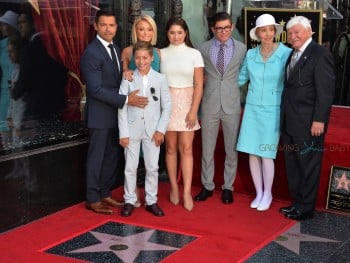 Kelly Ripa Celebrates Her Hollywood Walk Of Fame Star With Her Family