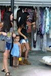 Kourtney Kardashian out in LA shopping with daughter Penelope Disick