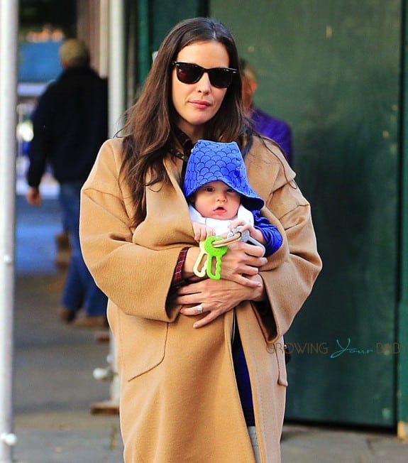 Liv Tyler out in NYC with son Sailor Gardner