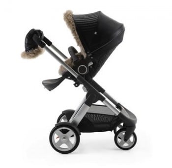 Stokke Stroller Winter Kit - black on the Crusi