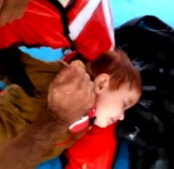 Turkish Fisherman Rescue Baby at Sea