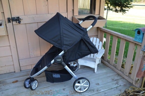 britax 3 wheel stroller