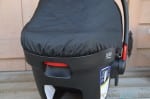 Britax B-Safe 35 Infant Seat - camopy from the back