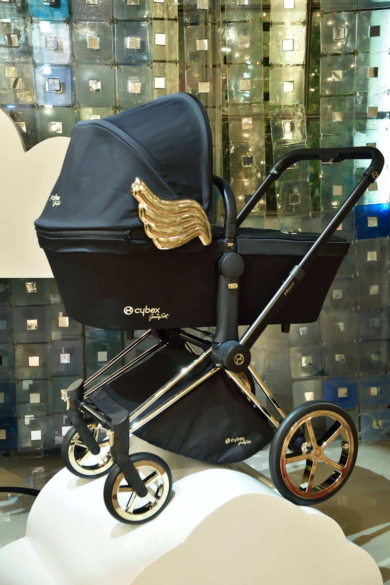 uppababy stroller with standing board