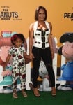 Christina Milian and Violet seen at the Premiere of 20th Century Fox's 'The Peanuts Movie'