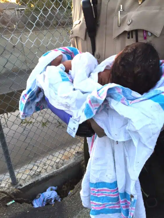 LAPD Rescues Newborn Who Was Buried Alive
